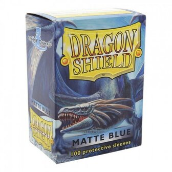 Dragon Shield 100 Box Matte Blue